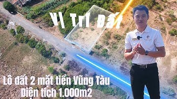 Bán Lô Đất Thổ Cư 2 Mặt Tiền Đường Phước Thắng - Phường 12 - Tp. Vũng Tàu #thinhgialand #bds