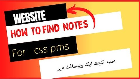 How to prepare for css pms ..New Notes Making Tips and Tricks #css pms notes#css pms notes websites