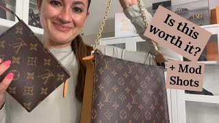 NEW LOUIS VUITTON TOILETRY POUCH ON | IS IT WORTH IT? | +Mod ( - YouTube