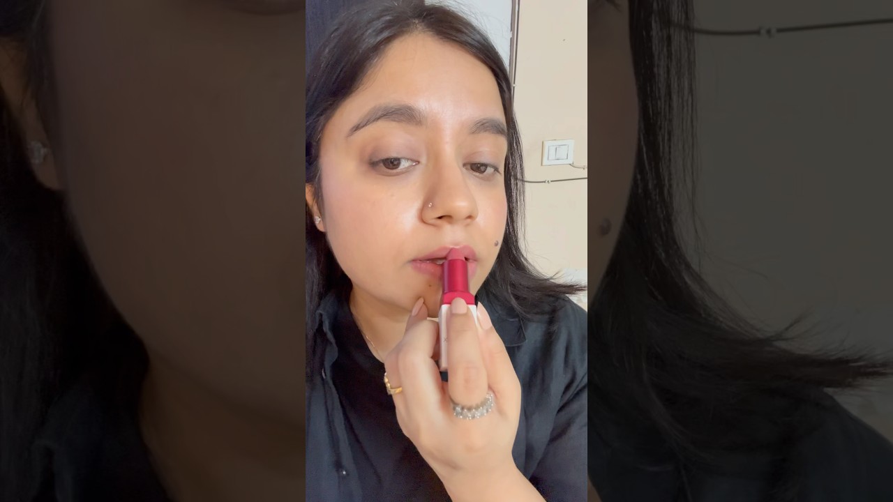 Favourite pink lipstick by Smashbox shade Stylist. 