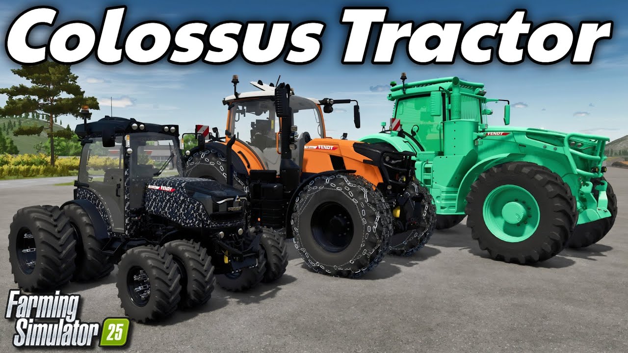 This Is the Colossus Tractor Pack! (basically) | Farming Simulator 25