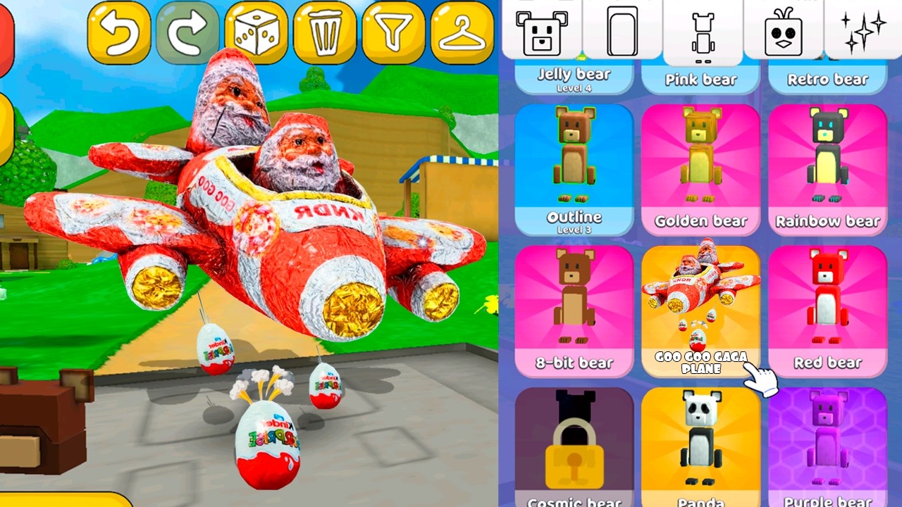 New GOO GOO GAGA PLANE Update! - Super Bear Adventure Gameplay Walkthrough