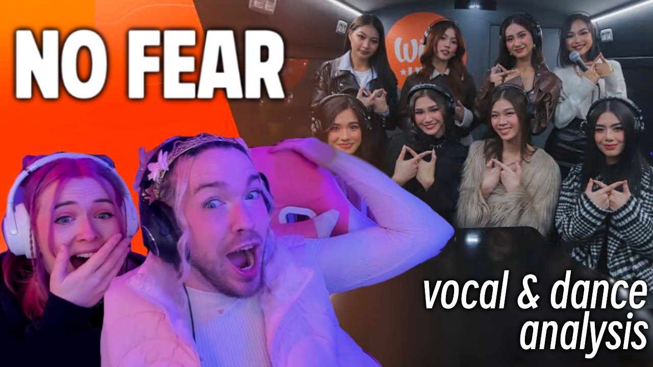 BINI 'No Fear' REACTION! | Vocal coach and dancer couple react!