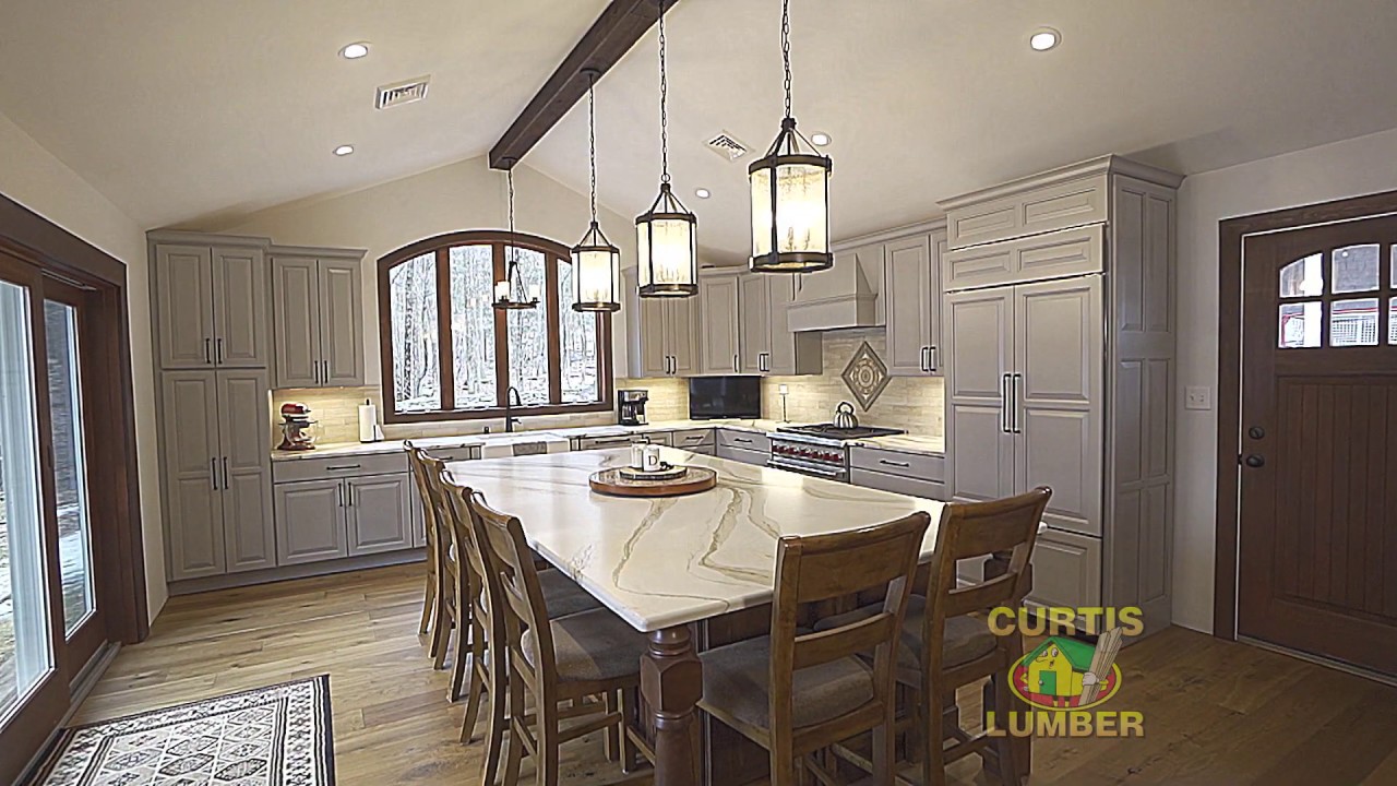 Traditional Kitchen designed by Curtis Lumber Company - YouTube