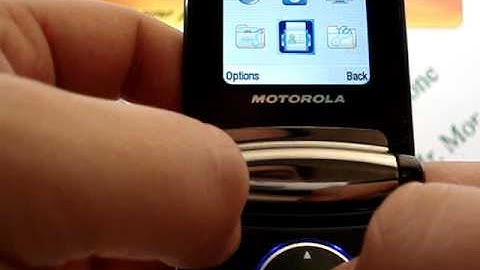 Motorola Razor V9  V9x HARD RESET (Internal) Wipe Data Master Reset (RESTORE to FACTORY condition)