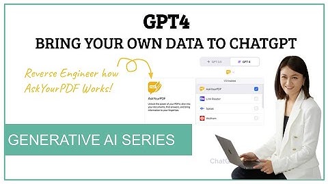 Use chatGPT on your own data:  AskYourPDF Plug-in demo & reverse engineering how it works