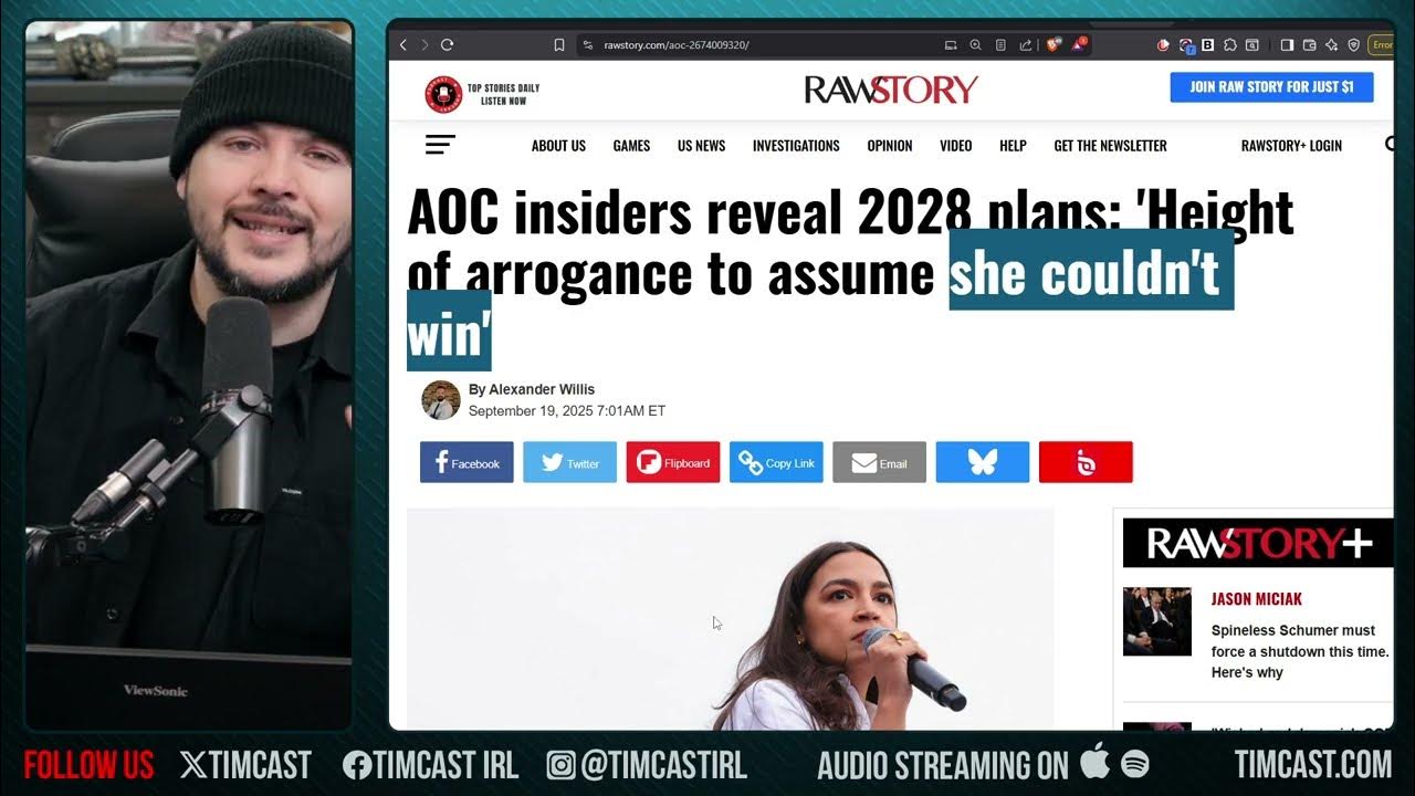 AOC Prepares 2028 Run For President | Tim Pool