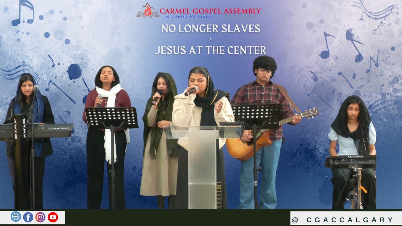 English Worship Session || No longer Slaves / Jesus at the center  || February  22 2026