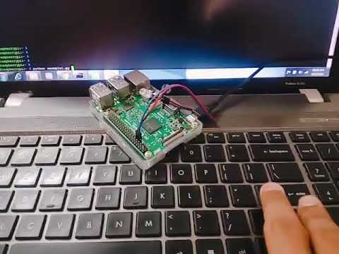 LED blink 30 times and counter displaying on terminal using Raspberry pi and Python programming