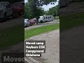Moved Camp right on a Lake front site. Heyburn COE Oklahoma