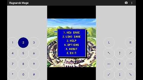 Ragnarok Mage - Java Games - J2ME Emulator (mission: Capture Mastering).