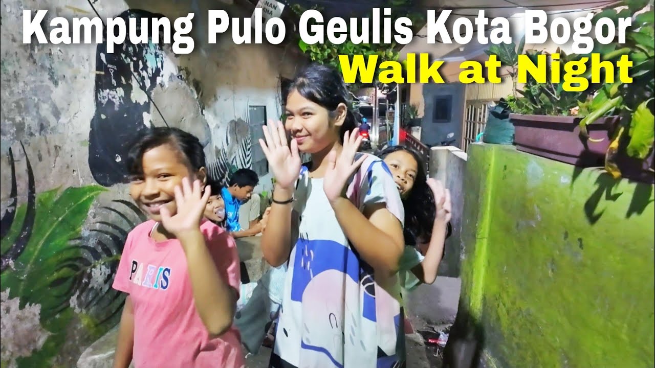 SALAH SATU KAMPUNG TERPADAT DI PUSAT KOTA BOGOR | Explore Kampung Geulis di Malam Hari 🇮🇩