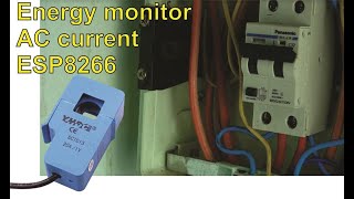 Energy monitor arduino - DIY AC current measurement IOT