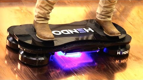 Watch the Worlds First Hoverboard in Action