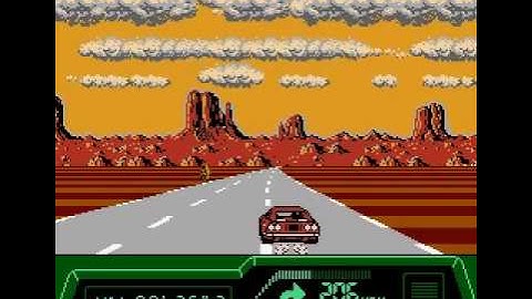 Rad Racer 2 NES - No Continue Run