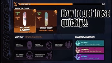 Tony Hawks Pro skater 1 & 2 - High objects and Extreme objects - Create a park challenge