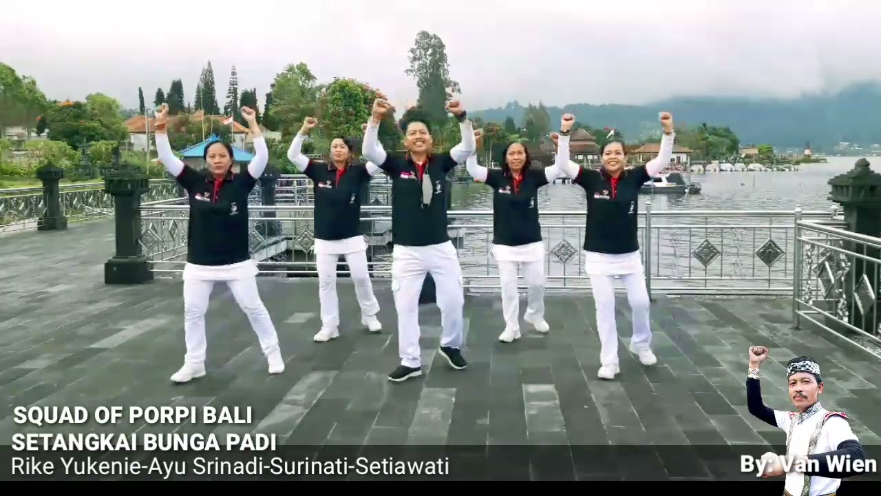 Squad Of PORPI Bali | Setangkai Bunga Padi | Van Wien-Rike Yukenie-Ayu Srinadi-Setia Wati-Surinati
