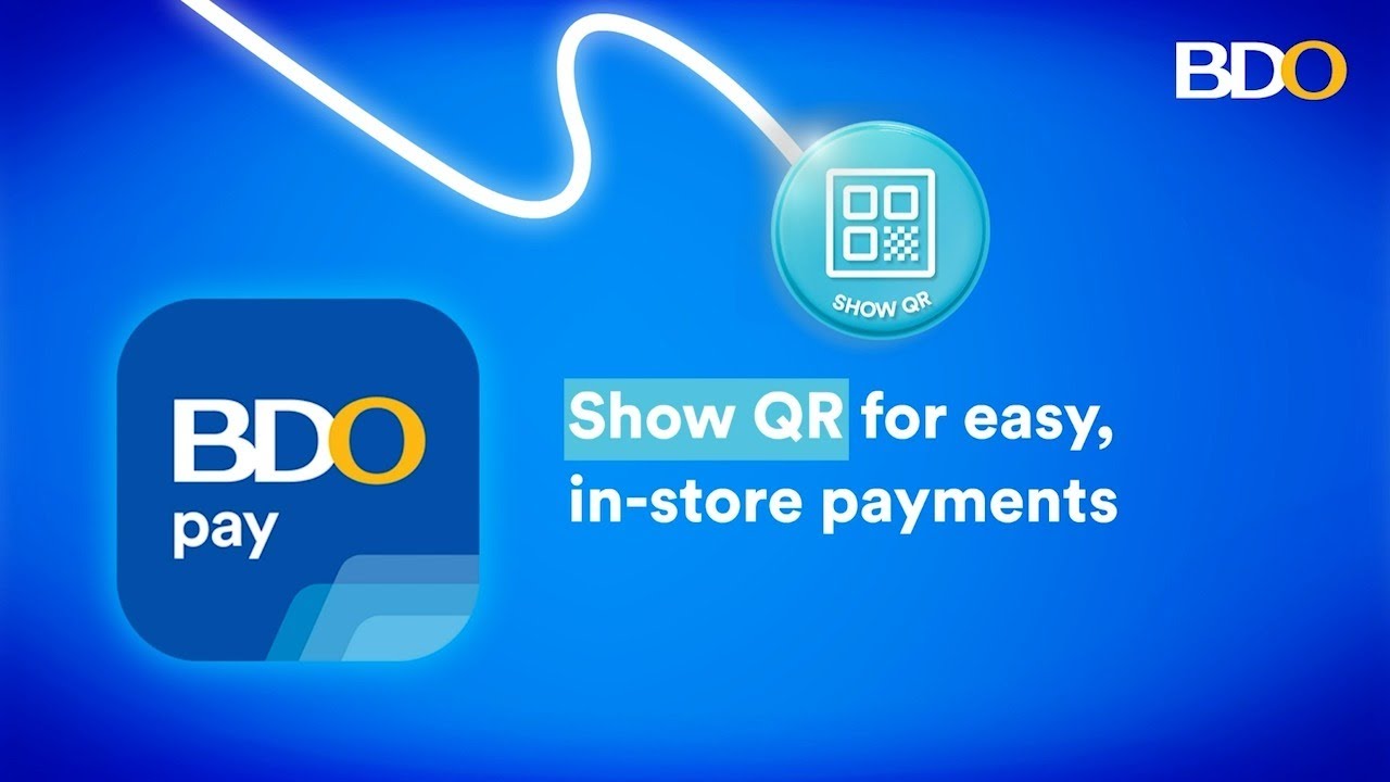 How to pay via Show QR using BDO Pay - YouTube