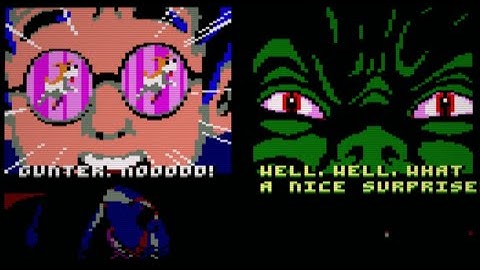 The abduction of Oscar Z - Amstrad CPC - gameplay