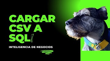 COMO CARGAR ARCHIVO CSV A SQL - HOW TO IMPORT A CSV FILE TO SQL SERVER - MICROSOFT SQL