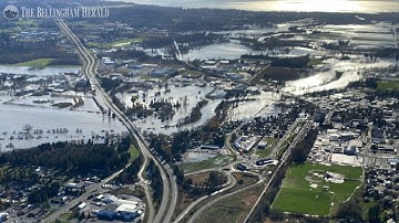 See An Aerial View Of The Massive Flooding In Your Whatcom County Community