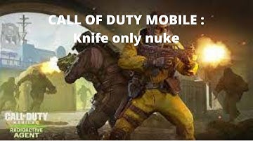 KNIFE ONLY NUKE!!! Attack of the Undead