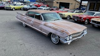 Test Drive 1961 Cadillac 4-Door Hardtop Sold 12900 Maple Motors 