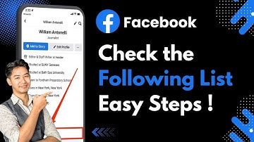 How To Check Following List On Facebook !