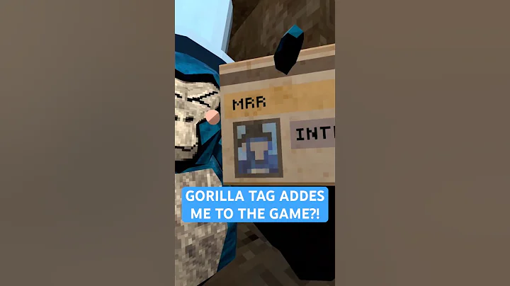 Gorilla Tag Added Me! #shorts #gorillatag #gtag #vr #gaming #fyp #viral #secret #subscribe #memes