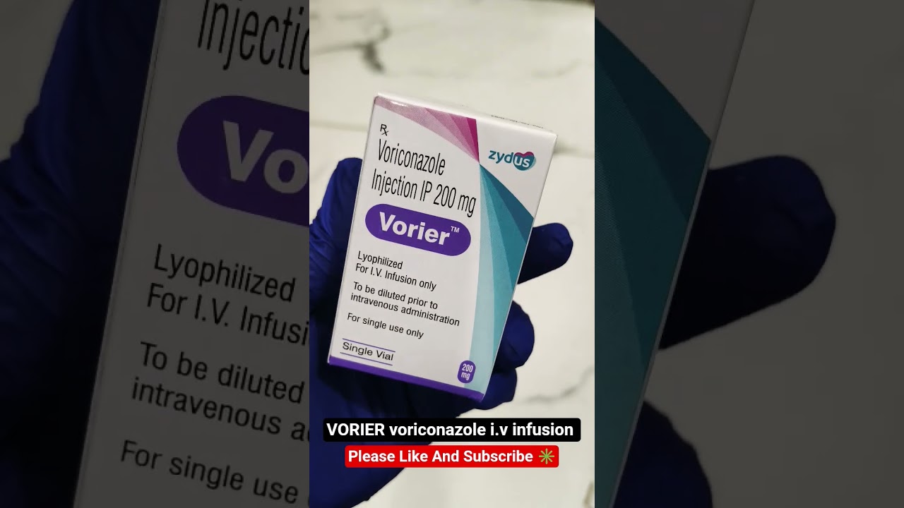 VORIER ✨ voriconazole injection ✳️♻️
