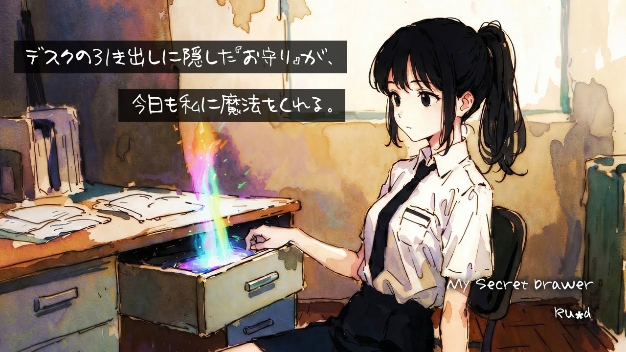 【オリジナル曲】My Secret Drawer - HPがゼロになる前に聴く歌【お仕事応援ソング】