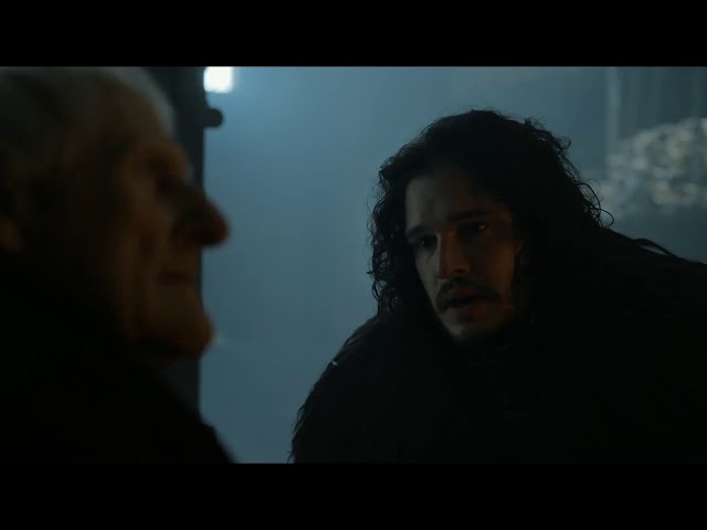 Game of Thrones 5x05,   Jon Snow and Maester Aemon Kill the boy class=