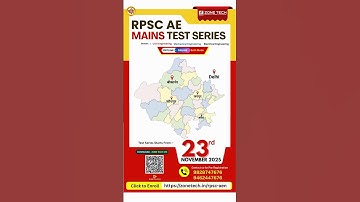 Join Now : RPSC AEn Mains Offline Test Series.  #rpscae