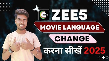Zee5 me movie language kaise badle | how to change movie language in zee5 ✅