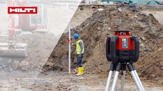 Cálculo automático de pendientes con el láser Rotativo PR 300-HV2S