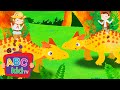 Dinosaur playtime song  animal stories for toddlers  abc kid tv  nursery rhymes  kids songs