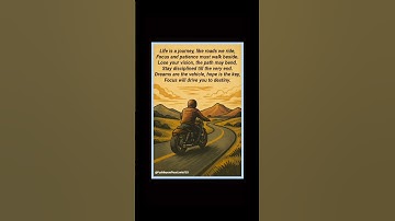 Drive Life with Focus & Patience| Motivational Quote #motivation #flyxo #quotes #kumarsir #shorts