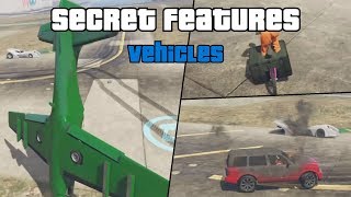 GTA 5 Online - Unavailable Settings: Vehicles vbs (Secret Features)