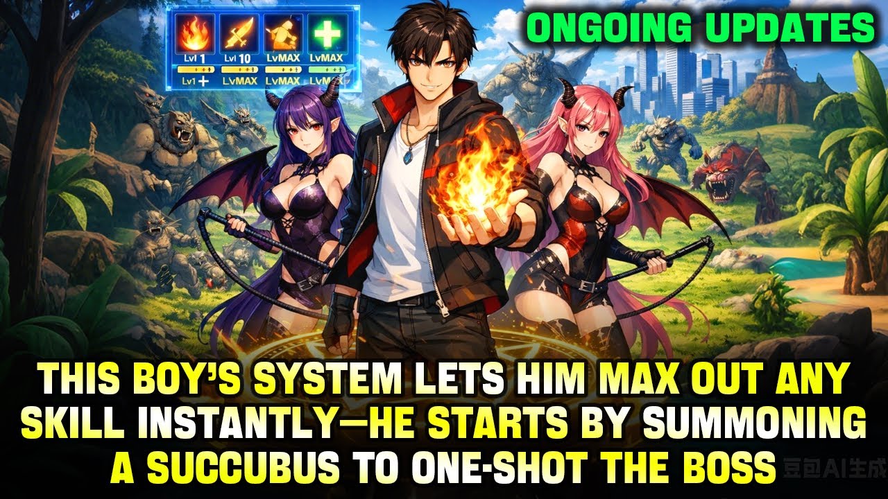 Boy’s System Maxes Any Skill Instantly—Opens by Summoning a Succubus to One-Shot the Boss!