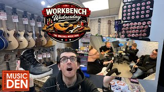 Workbench Wednesday: Ibanez Guitars, Rickenbacker Bass, Repairs &amp; Shop Chat
