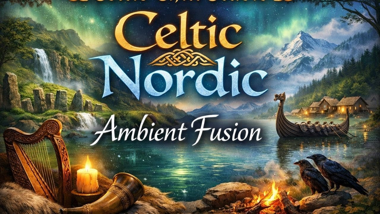 Celtic Nordic Ambient Fusion 🌿 Calm, Relaxation & Tranquility | Celtic Chill Studio