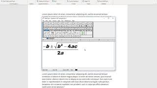 Saving MathType Equation Preferences