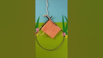 The QUICKEST knitted bunnies #shortscraft #howtoknit #eastercrafts