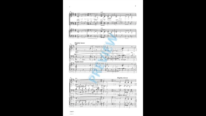 That Ever I Saw SATB by Darmon Meader, (CM8971)