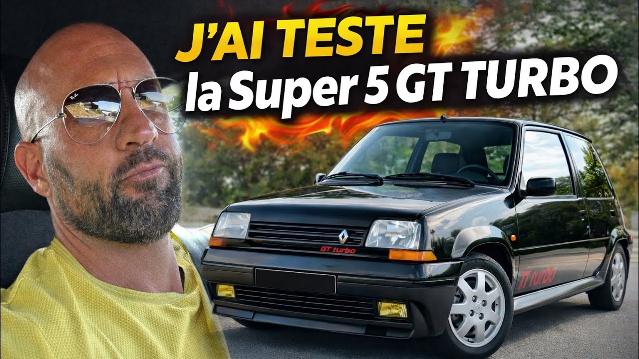 🇫🇷❤️ J’AI TESTÉ la Renault Super 5 GT Turbo… et je ne m’attendais pas à ça ! 🔥