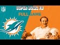 Super Bowl VII: Dolphins Complete Perfect Season | Dolphins vs. Redskins | NFL Full Game