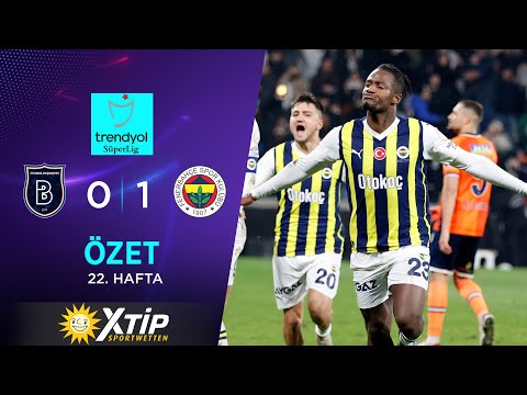 Merkur-Sports | R. Başakşehir (0-1) Fenerbahçe - Highlights/Özet | Trendyol Süper Lig - 2023/24