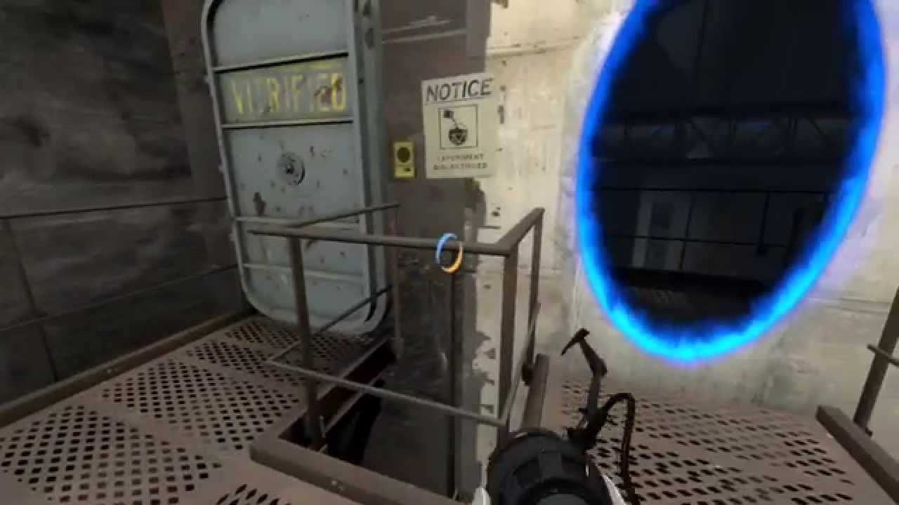 Portal 2 walkthrough HD - chapter 6: The Fall