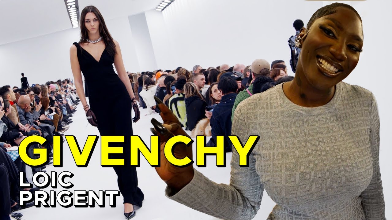 GIVENCHY: INSIDE THAT MINIMAXIMALIST SHOW! WITH AYA NAKAMURA!! By Loic  Prigent - YouTube