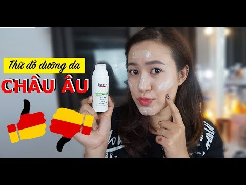 Thử đồ dưỡng da Châu Âu dành cho da mụn| Try European Skincare product